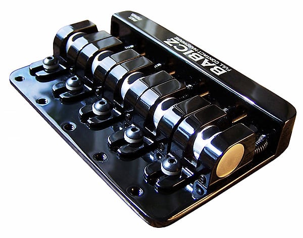 BABICZ FCH5BK 5-String Bass Bridge black | Reverb