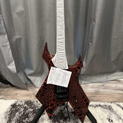 B.C. Rich Warlock Stranger Things “Eddie Munson” NJ series 2022 Red Crackle