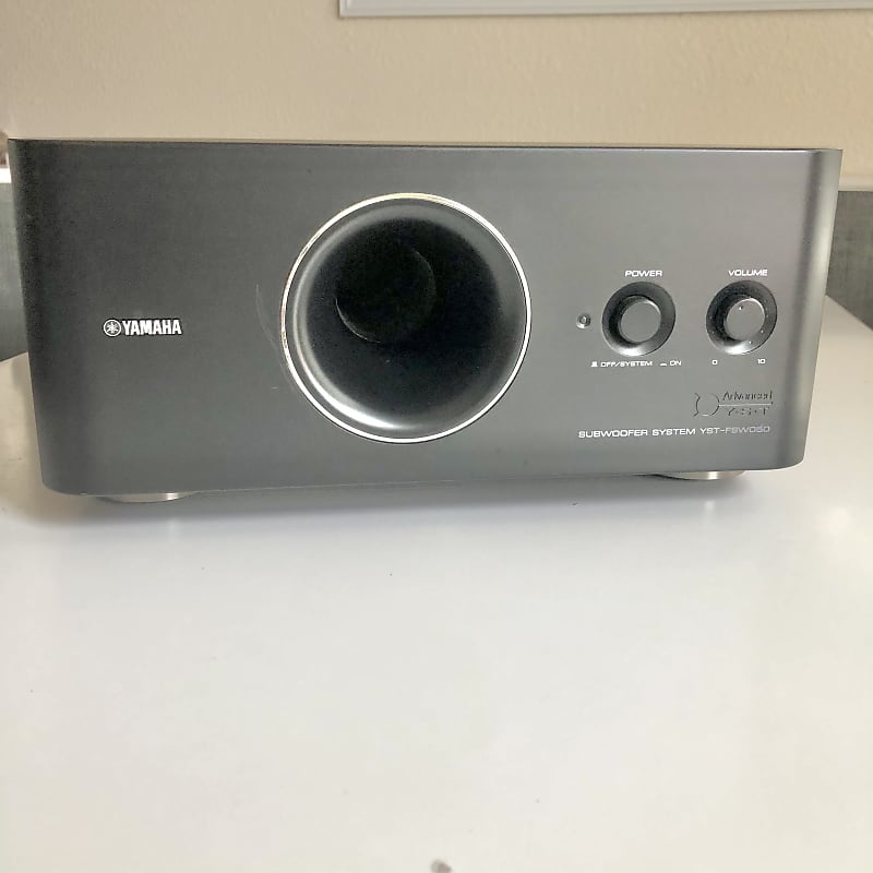 Yamaha YST-FSW050 Low Profile Home online Stereo Theater Powered Subwoofer Tested