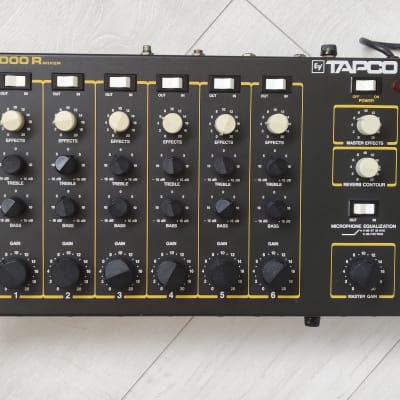 Tapco Mix.220FX 8 channels mixer with effects | Reverb