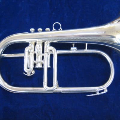 Mint Boosey & Hawkes Bb Flugelhorn Silver Plated | Reverb
