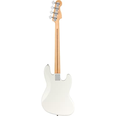 Fender Player Jazz Bass Left-Handed - Maple Fingerboard, Polar White image 2