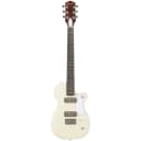 Harmony Juno Electric Guitar (with Gig Bag), Pearl White, Blemished