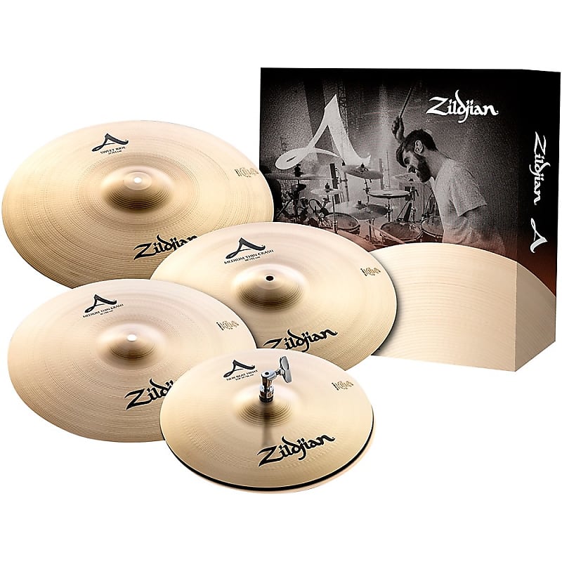 Zildjian A Series 391 Cymbal Pack With Free 18" Crash image 1