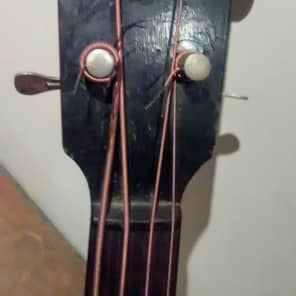 Gibson "Style-J" Mando-bass  1919. With Original Canvas Bag and "Orientation" Pegs! image 6