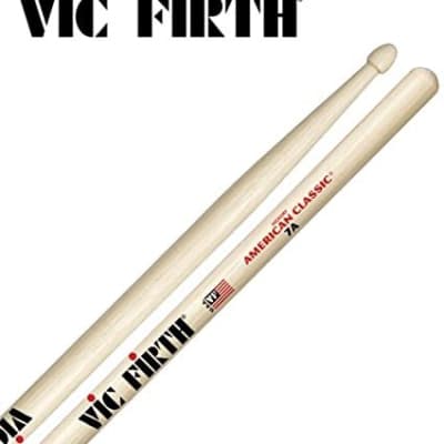 Vic Firth American Classic Wood Tip Drum Sticks VF7AW image 1