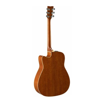 Yamaha FGX820C Folk 6-String Electric-Acoustic Guitar (Right-Hand, Natural) image 2