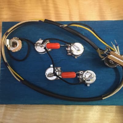 Gibson, Epiphone Style Wiring Harness - Sprague Cap - Mini Pots - Universal Fit - Ships  FREE!! image 1