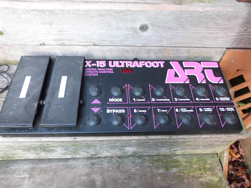 ART x15 ultrafoot digital effects controller Reverb
