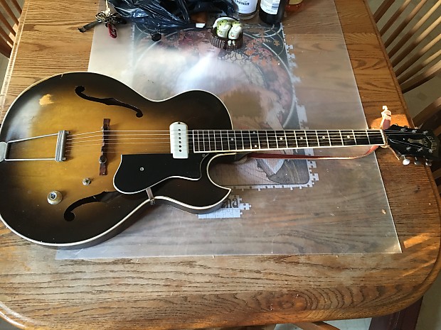 Guild T100 1959 Slim Jim Sunburst | Reverb
