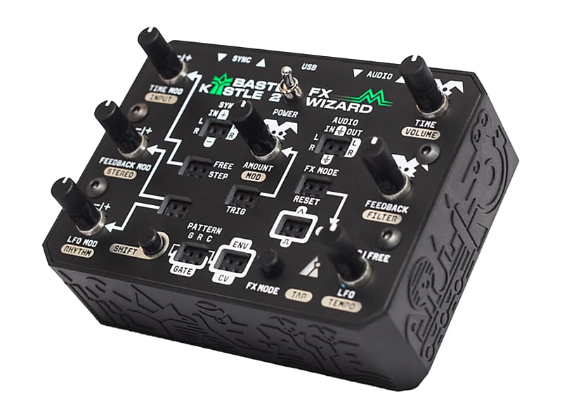 Bastl Instruments 2個セット BASTL Instruments Kastle 2 FX Wizard Handheld Modular