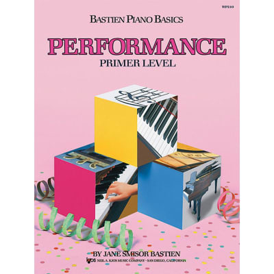 Bastien Piano Basics: Performance - Primer Level by James Bastien (Method Book) image 1