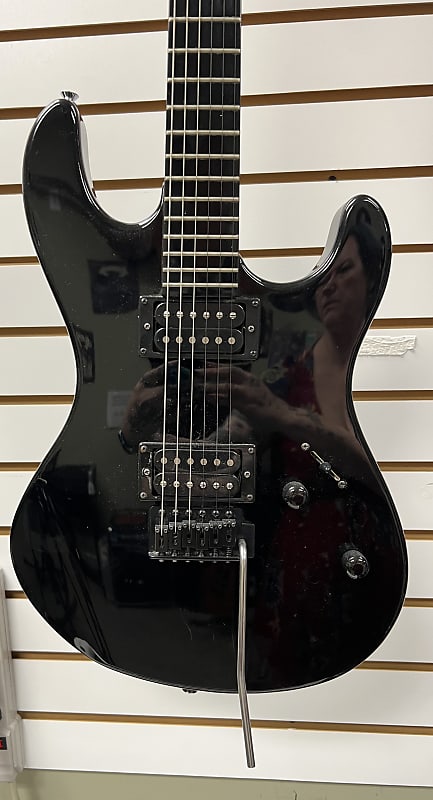 Dean Custom 350 Floyd Electric Guitar Black | Reverb