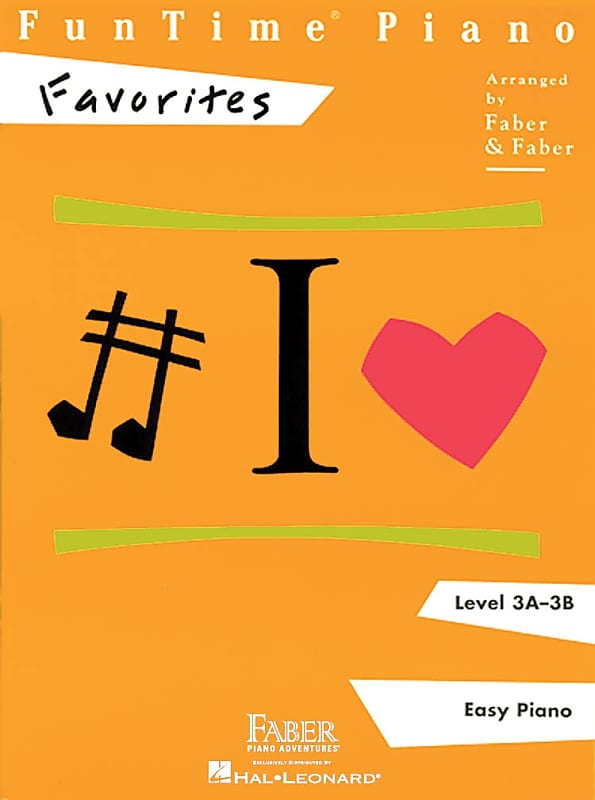 FunTime Piano Level 3A-3B - Favorites | Reverb