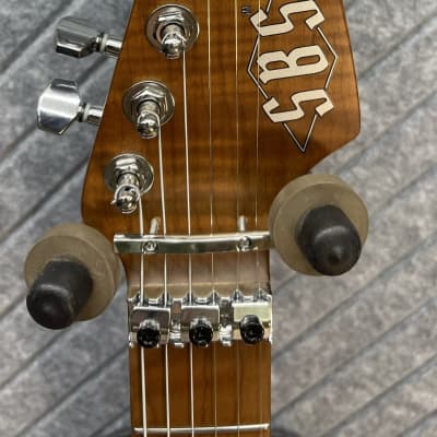 SBS Steve Brown Sound Guitars VS200 Includes Our FretWerx In USA Fret Dress and Setup! Purple Metallic image 8