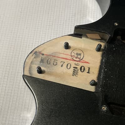 2000 Japan Fujigen Ibanez RG570 Metallic Jet Black Guitar Body Floyd Ready image 11