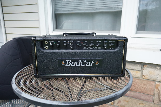 Bad Cat Hot Cat 15R 15-Watt Guitar Amp Head with Reverb image 1