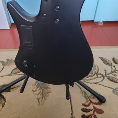 Ibanez EHB1005MS-BKF Ergonomic Headless 5-String Bass 2020 - Black Flat image 2
