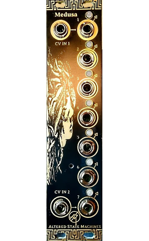Altered State Machines Medusa 2022 - black and gold image 1
