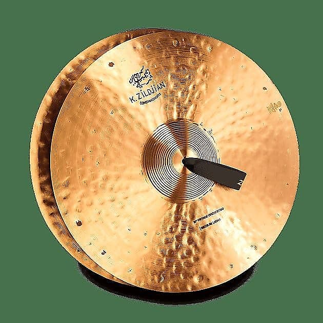 Zildjian K1142 20" K Constantinople Vintage Orchestral Medium-Light Hand Crash Cymbals (Pair) image 1