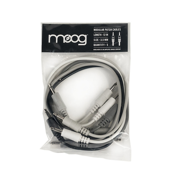 Moog 12" Patch Cables (5) image 1