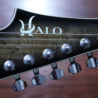 Halo MERUS 6-string Guitar with EVERTUNE 🤘🏻 Fishman Fluence Modern, Transparent Purple Bild 5