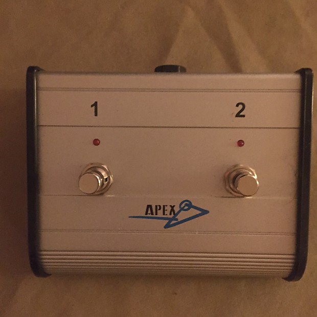 Apex 2Button Footswitch (VOX AC Alternative) Reverb