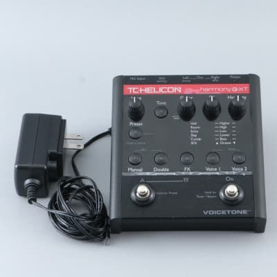 TC Helicon Voicetone Harmony G-XT Vocal Effects Pedal P