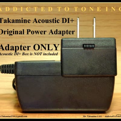 Takamine Acoustic DI+ Box Original Power Adapter image 7