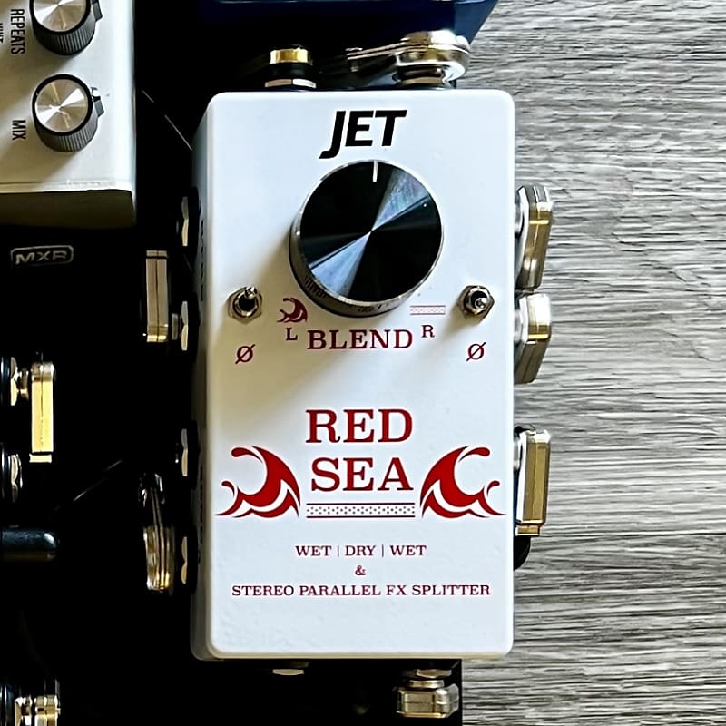Jet Pedals Red Sea 2023 White Reverb