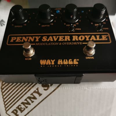 Reverb.com listing, price, conditions, and images for way-huge-penny-saver-royale-modulation-overdrive