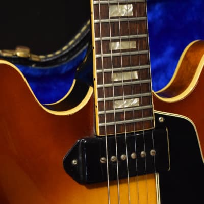 1970 Gibson ES-330/335 custom ordered central block, P90s and gold hardware. image 8