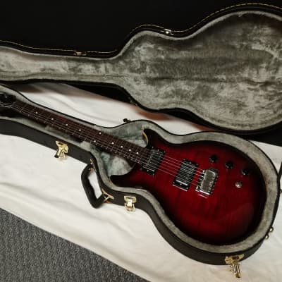 Hamer Sunburst Archtop electric guitar - Dark Cherry Burst NEW w/ Hard Case image 1