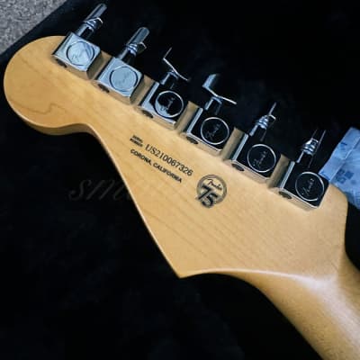 Fender American Professional II Stratocaster with Rosewood Fretboard 2021 Miami Blue w/Wrangler Denim Case image 8