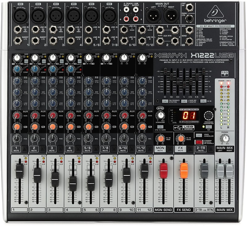 BEHRINGER ( ベリンガー ) XENYX X1222USB 中古 楽天市場】behringer xenyx 1222 usbの通販