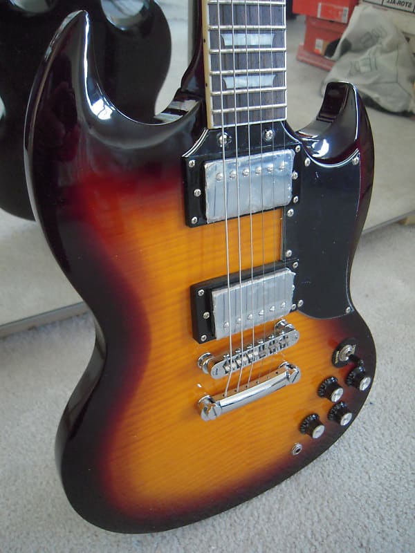 Mint! Firefly FFLG Sunburst Electric Guitar, 2 Humbucker Pickups, Chrome Hardware - Limited Edition! image 1