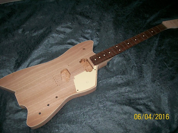 Guitarsbydesign Billy Bo Mahogany Guitar Body Fits Tele neck 2016 unfinished