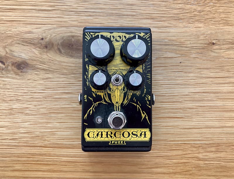 DOD Carcosa Fuzz 2010s - Black | Reverb