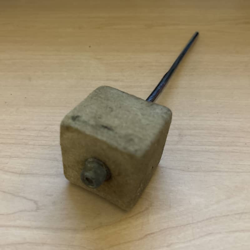 Vintage Square Bass Drum Beater Felt Reverb