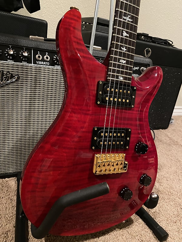 Paul Reed Smith Paul Reed Smith Custom 24 1993 Scarlet Red “10” Top image 1