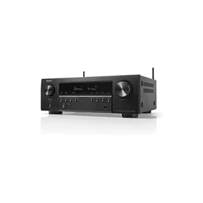 Denon AVR-S670H 5.2 Ch Home UHD Sound via HEOS, HD Pro - TrueHD, Wireless Receiver, | Surround Dolby Logic Built-in 5) Receiver (75W 8K HDMI Wi-Fi, Reverb II Theater X DTS & Streaming Bluetooth & Dolby