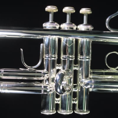 Bach Stradivarius LR180S37 Reverse Lead Professional Bb Trumpet (Silver Plated) image 11