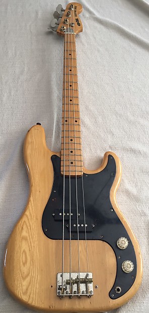 Vintage Electra Solid Body Electric Bass Guitar in Sunburst