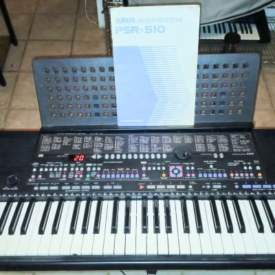 Yamaha PSR-510 Workstation Keyboard Piano Synth MIDI Sequencer Power Supply Manual more