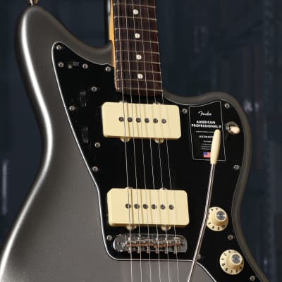 Fender American Professional II Jazzmaster Rosewood Fingerboard Mercury (serial- 2502) image 5