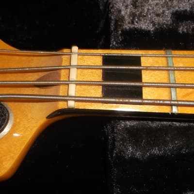 Fender Jazz Bass 1970 - 1974 Blue-Navy Blue w/ Decopage' design image 5