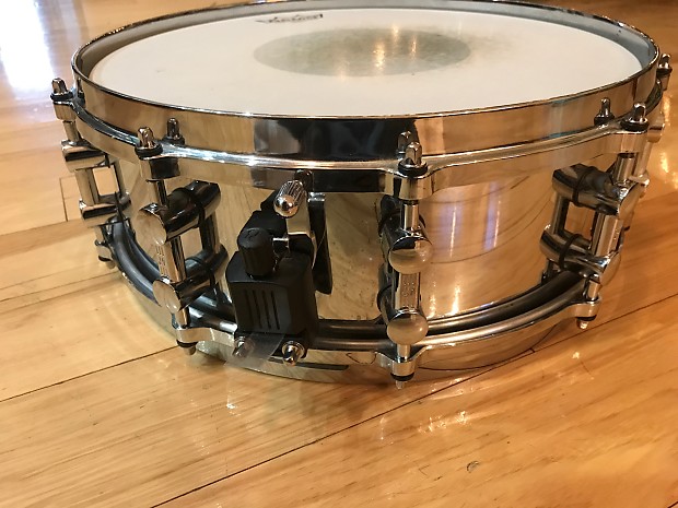 PDP 5x14 Concept Dual-beaded Brushed Brass Snare Drum - PDSN0514NBBC