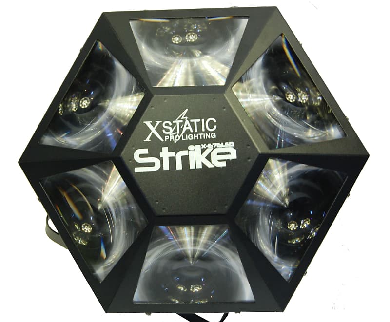 Strike X 676 Led Dj Pro Lighting Rgb 224 Leds Reverb