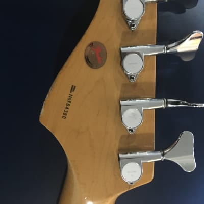 1996 Fender American Deluxe Jazz Bass V (Suhr Era) 50 Anniversary image 3