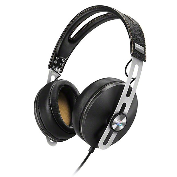 Sennheiser M2-AEI-BLK Momentum 2 Over-Ear Closed-Back Headphones for iOS Devices image 1